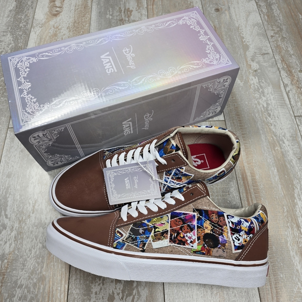 Vans X Disney 100 Old Skool Scrapbook Leather